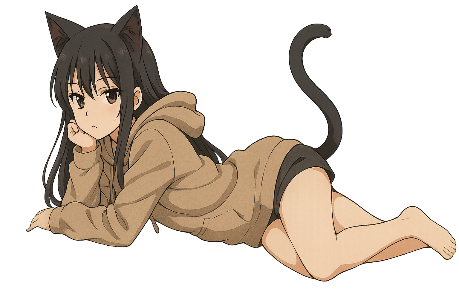 Cute neko mascot